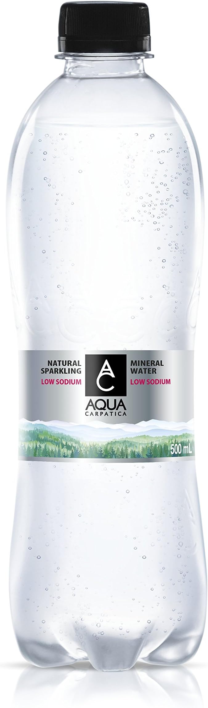 Sparkling Natural Mineral Water Pet, 500 ml, Pack of 6