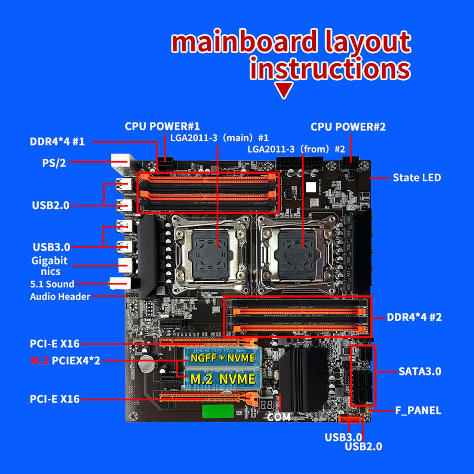 pcメモリー X99 Motherboard CPU Combo, LGA 2011-3 E5 2620 V3 CPU