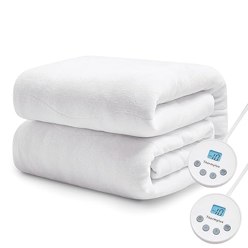 Electric Mattress Pad King Size Quilted Wave 10 Heat Settings