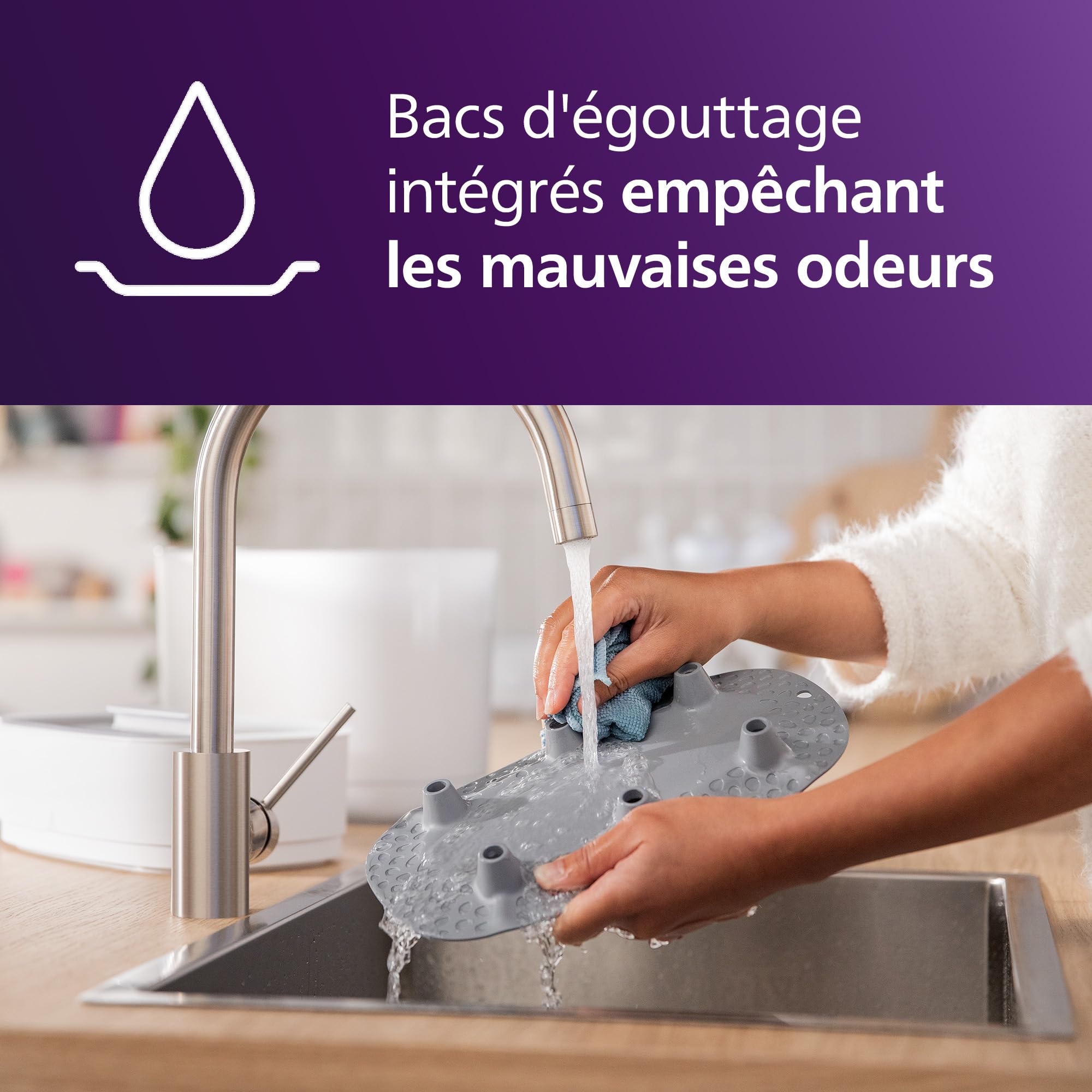 Philips Avent - Stérilisateur électrique à vapeur Premium, stérilisation en 10 minutes des biberons (modèle SCF291/00)