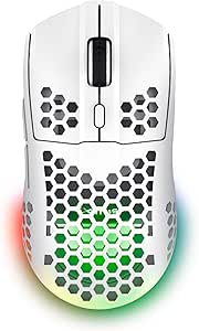 Trust Gaming GXT 131 Ranoo Draadloze gamingmuis met drievoudige opnameknop, 800-4800 dpi