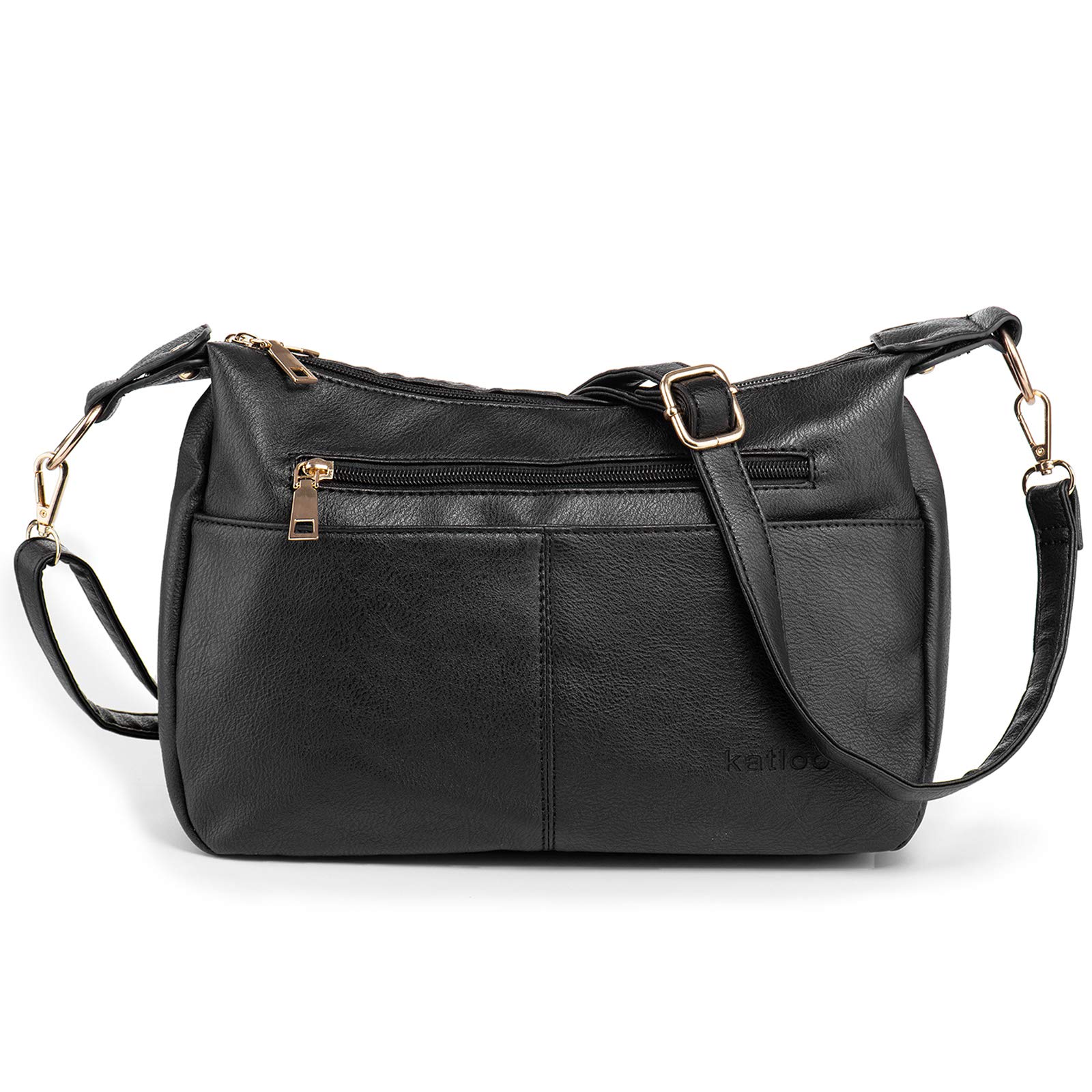 KatlooLarge Hobo Bag for Women Shoulder Handbag Leather Crossbody Purse Ladies Satchel Tote Bag with Top Handle Long Strap