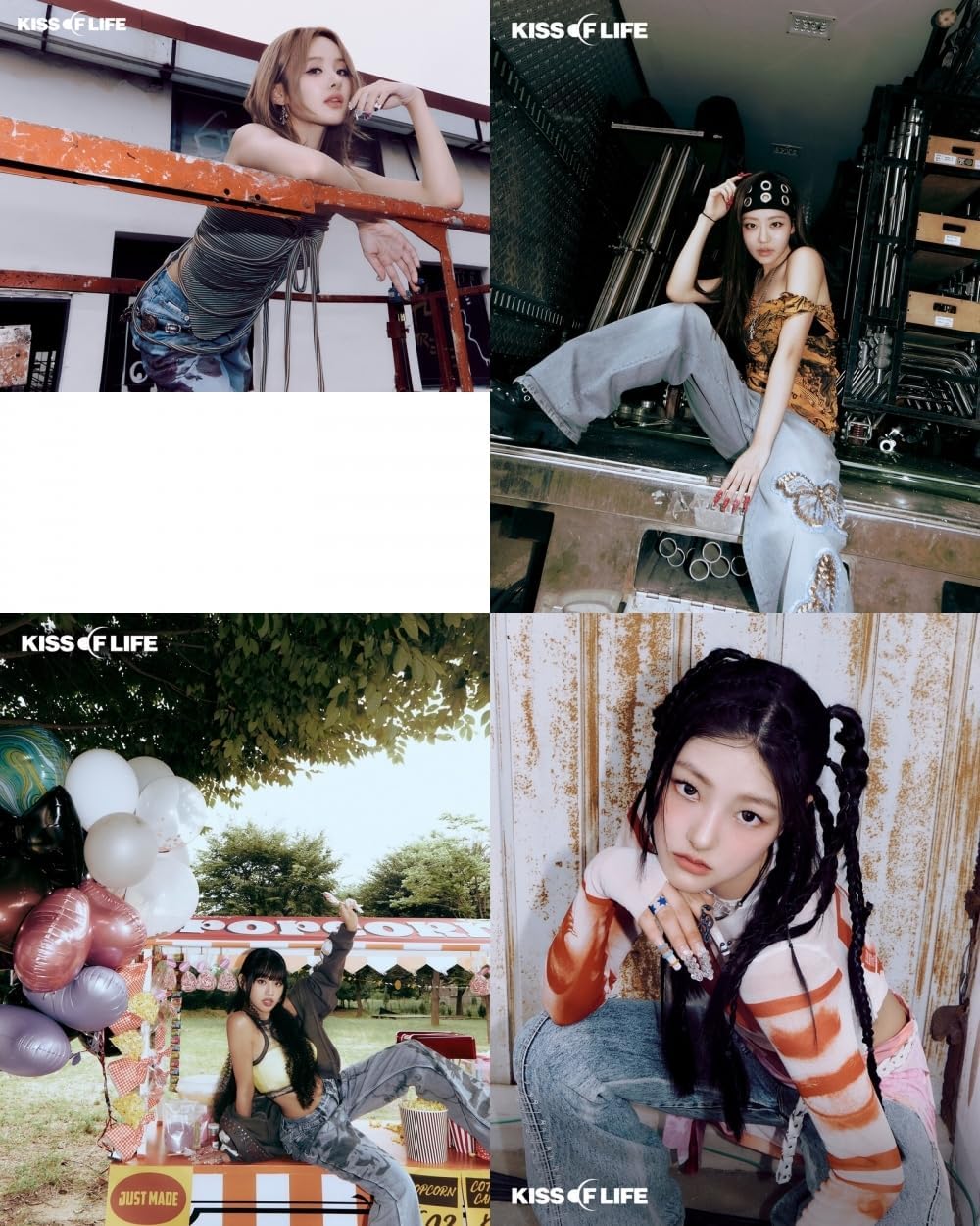 KISS of Life Lose Yourself 3rd Mini Album with Tracking Sealed KOL KIOF (Magazine Version)