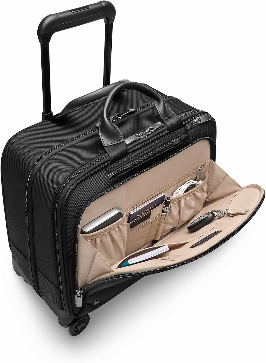 Briggs & Riley @work Large Spinner Brief, Black
