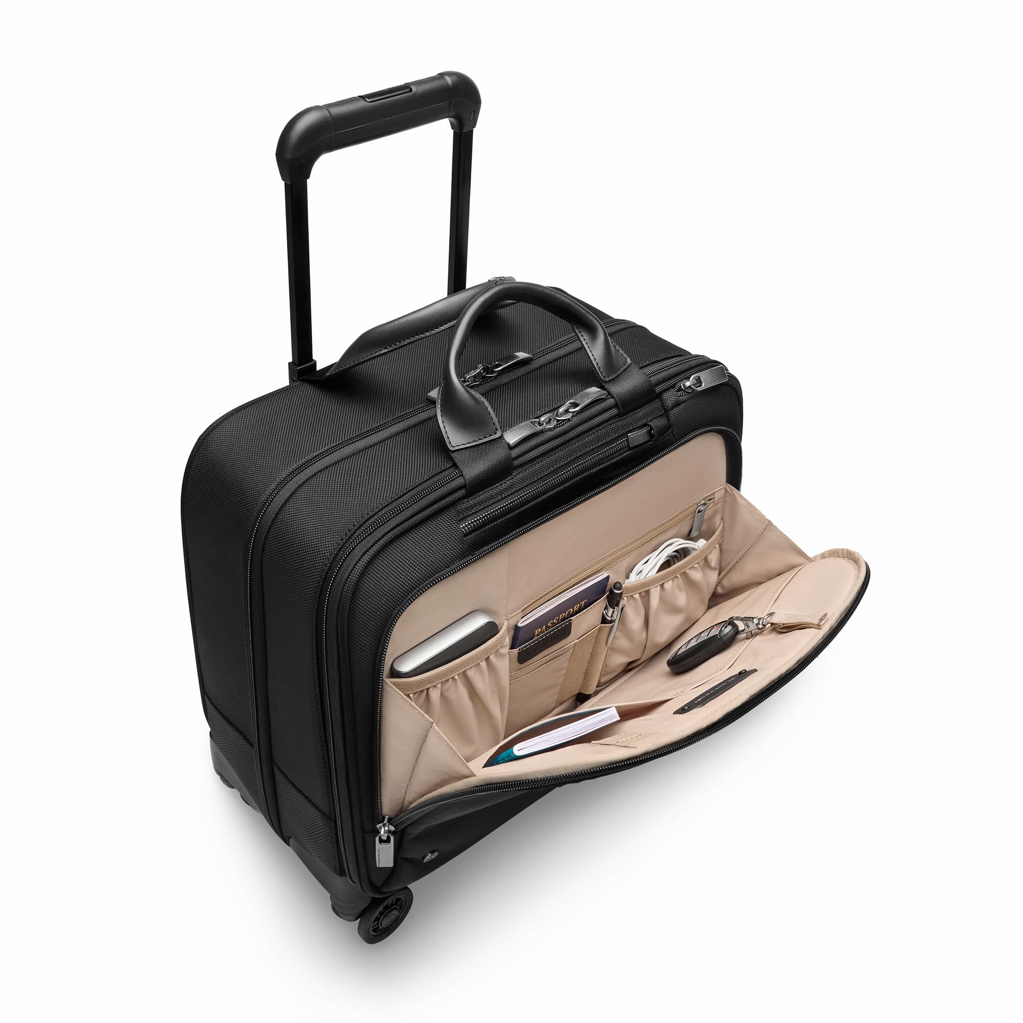 briggs & riley @Work Backpack, Black, Medium Spinner, Medium Spinner Briefcase-picture-16