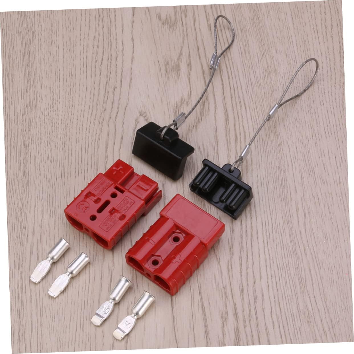 8pcs Battery Plug Connector Battery Quick Connect Quick Connect Disconnect Electrical Connectors Winch Trailer Switch