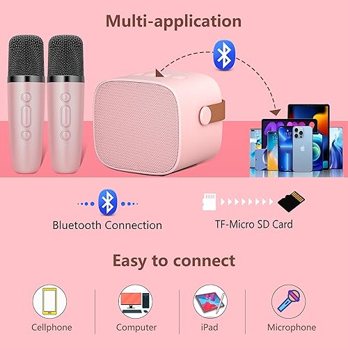 Miniatura 3 de IROO Gitfs de reproductor de MP3 para niños y niñas de 4, 5, 6, 7, 8 años en adelante (color rosa)