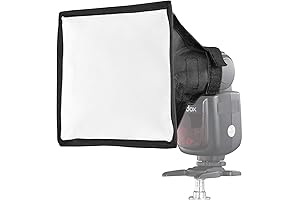 Universal Collapsible Mini Flash Bounce Diffuser Softbox for DSLR Cameras
