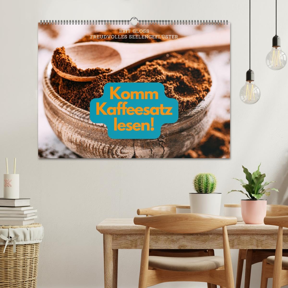 Komm Kaffeesatz lesen! (Wandkalender 2026 DIN A2 quer), CALVENDO Monatskalender