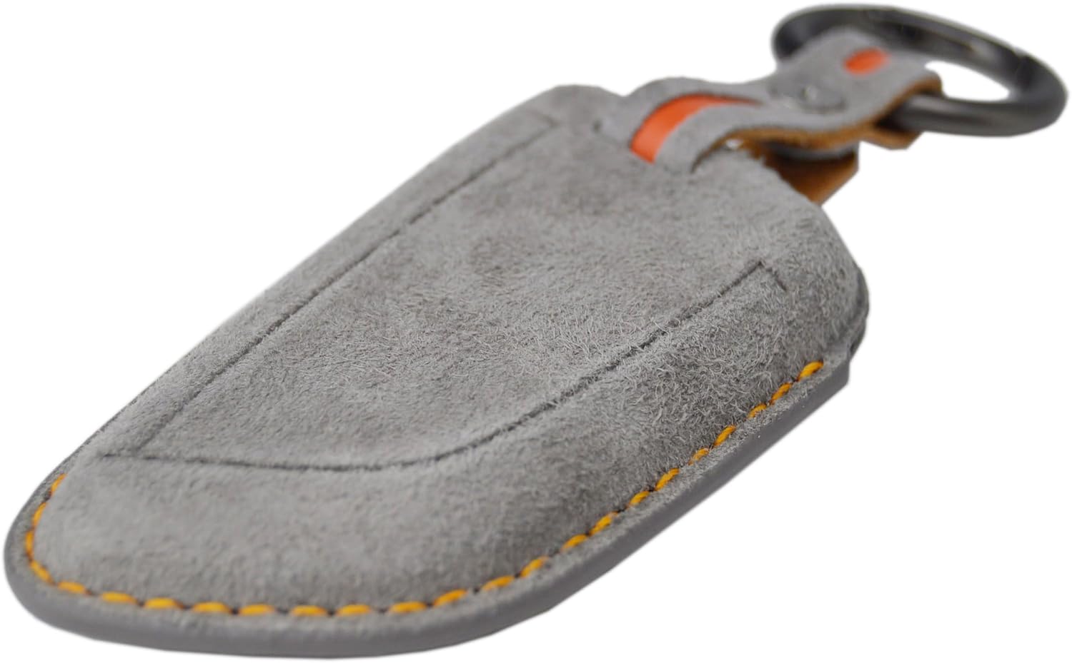 Handmade Sporty Suede Leather Key Fob Cover Case for BMW 1 2 3 4 5 6 7 M Series X1 X2 X3 X3M X4 X4M X5 X6 M8 M7 M6 M5 M4 M3 M2 M1 M240i 330i 340i 430i 340i 840i Z4 2015-2023 - Image 4