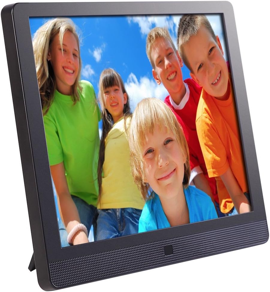 Pix-Star 10.4 Inch Wi-Fi Cloud Digital Photo Frame FotoConnect XD with Email, Online Providers, iPhone & Android app, DLNA and Motion Sensor Black