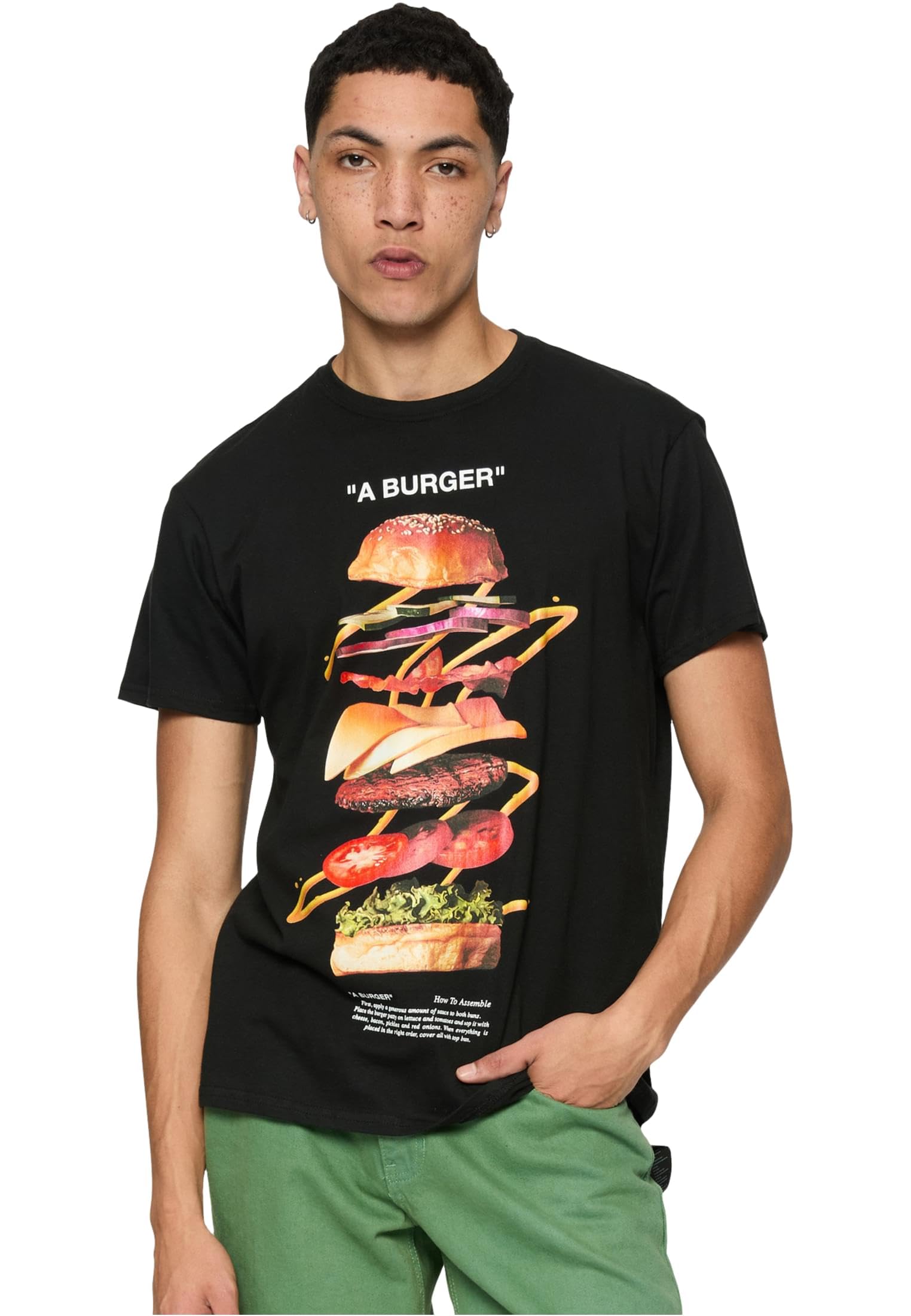 Mister Tee Men's T-Shirt, Black, XS