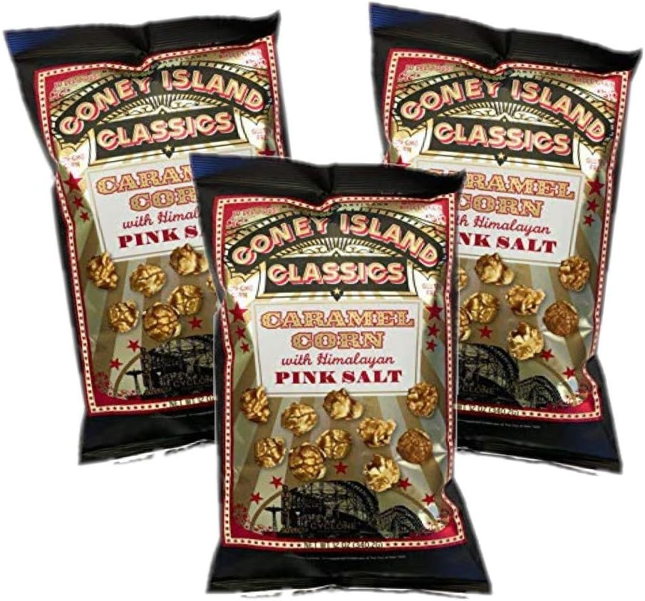 Coney Island Classics Popcorn Caramel with Himalayan Pink Salt, 340G