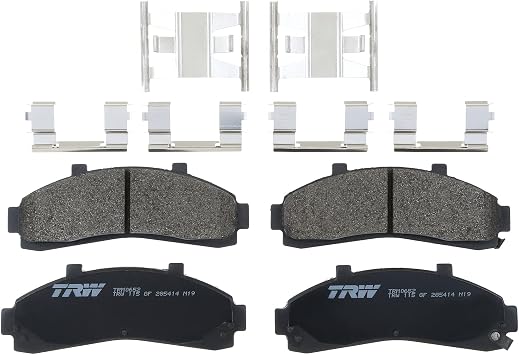 TRW Disc Brake Pad Set TRM0652, OE Quality, Replacement for Cars