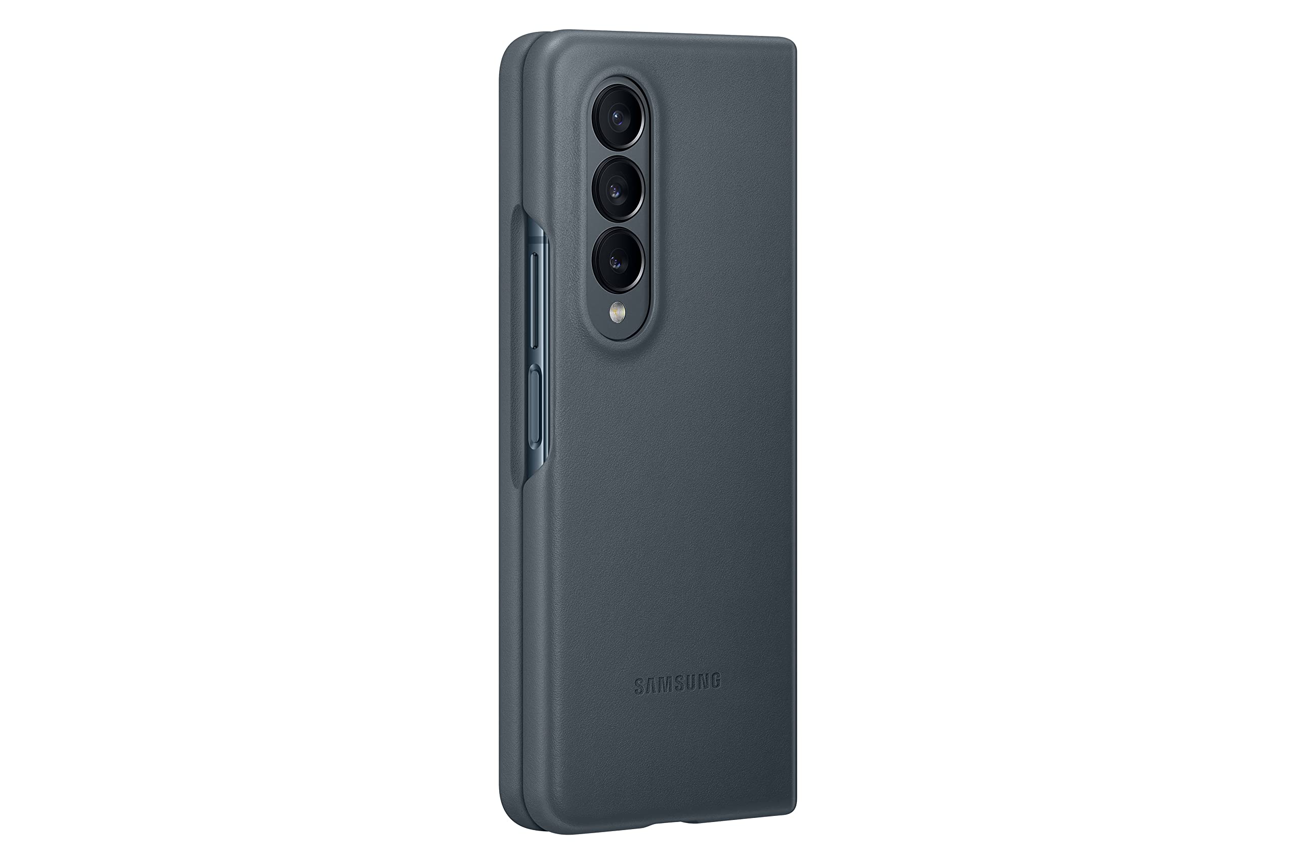 Samsung Fold4 Leather Cover Graygreen : Amazon.ca: Electronics