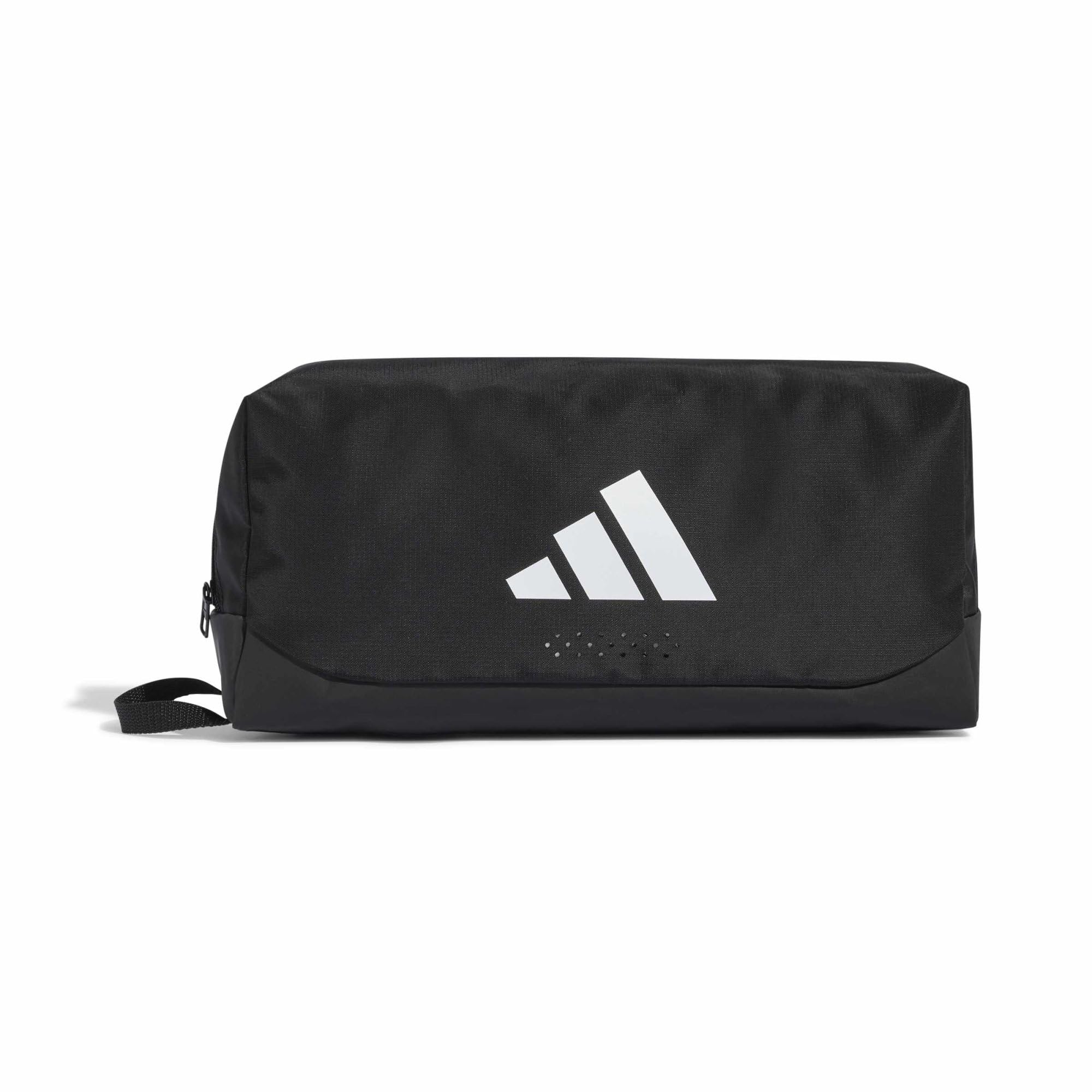 adidas Unisex Training Defender Shoebag Shoe Bag, Black/White, One Size