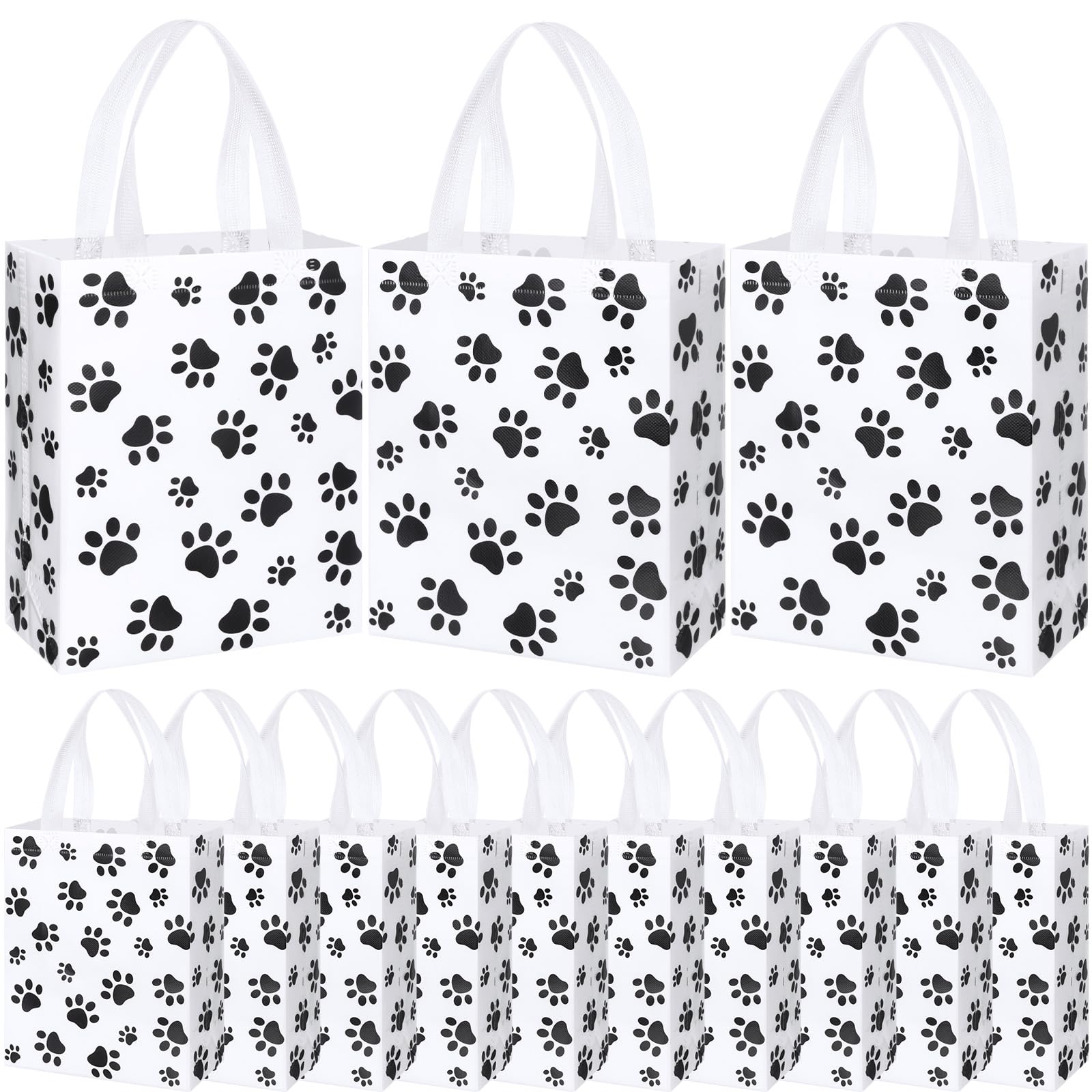 Photo 1 of Supervitae Puppy Dog Paw Gift Bags (24 Pack)
