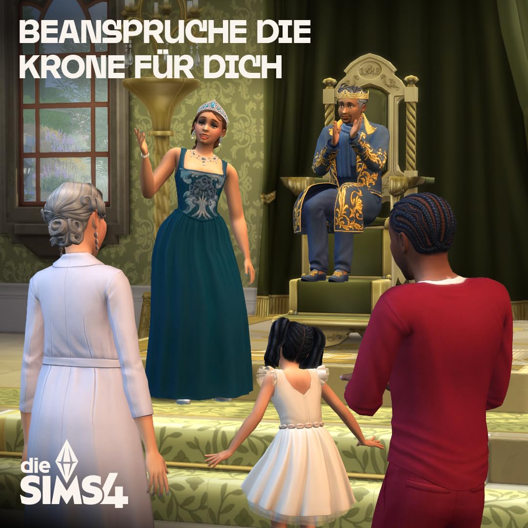 Die Sims 4 Krone & Vermächtnis-Erweiterungspack | Download Code EA App | Deutsch