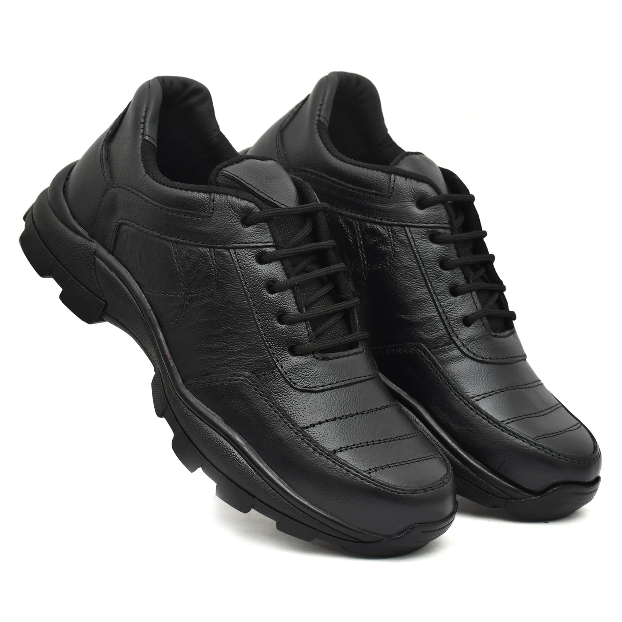 BIGGIE Mens Real Leather Sport Safety with Steel Toe Light Weight Industrial Safety Shoes for Men 07 (UK/India) (B0DCND3S88) Amazon Price History, Amazon Price Tracker