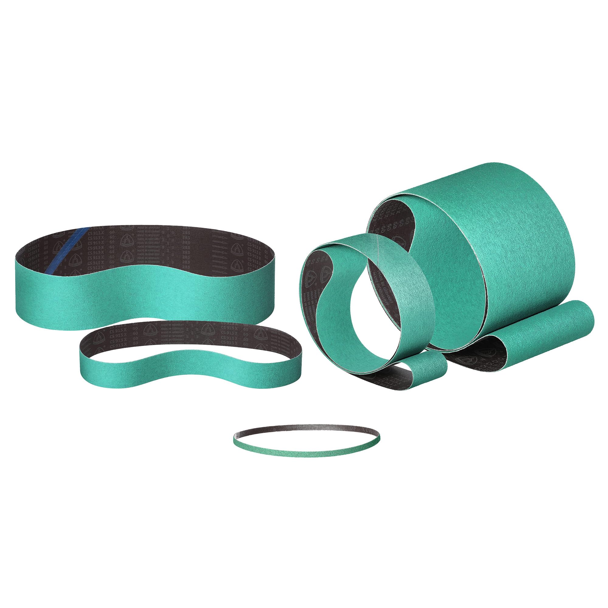 20 x nastro abrasivo Klingspor ceramica CS913X | 75 x 533 mm | grana 40