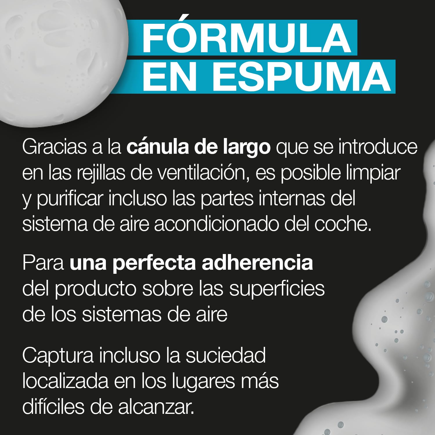 Errecom Evaporator Cleaner Foam, Limpiador Espumoso para Aire Acondicionado, 400mL - 4