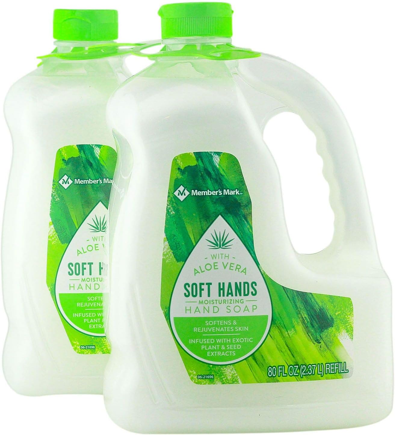 Member's Mark Moisturizing Hand Soap Refill, Aloe Vera (80 oz, 2 pk.) (2 Pack)