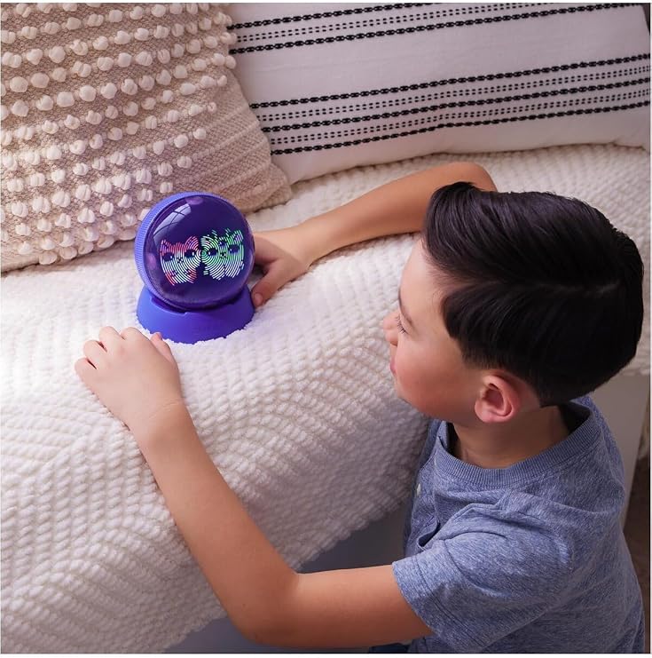 Bitzee Hamster Ball Interactive Toy, Dijital Evcil Hayvan, 20+ Karakter, Mor