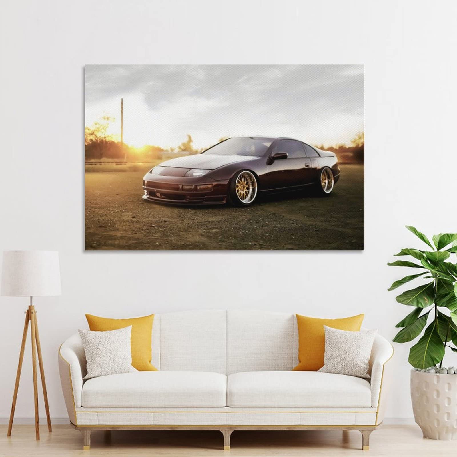 Amazon.com: TAOXIN JDM 300ZX - Póster decorativo para automóvil