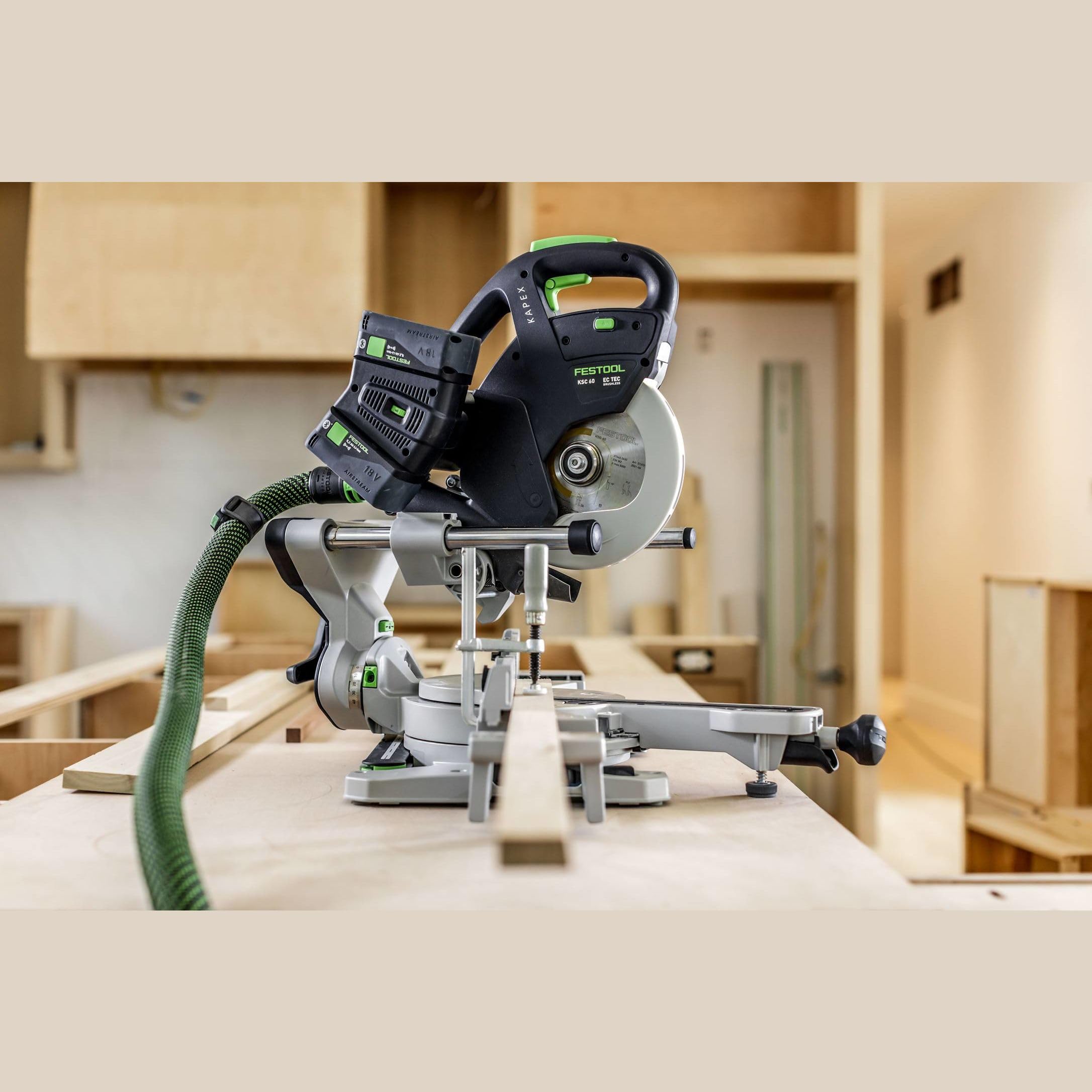 Festool KAPEX KSC 60 EB-Basic Cordless Sliding Compound Miter Saw