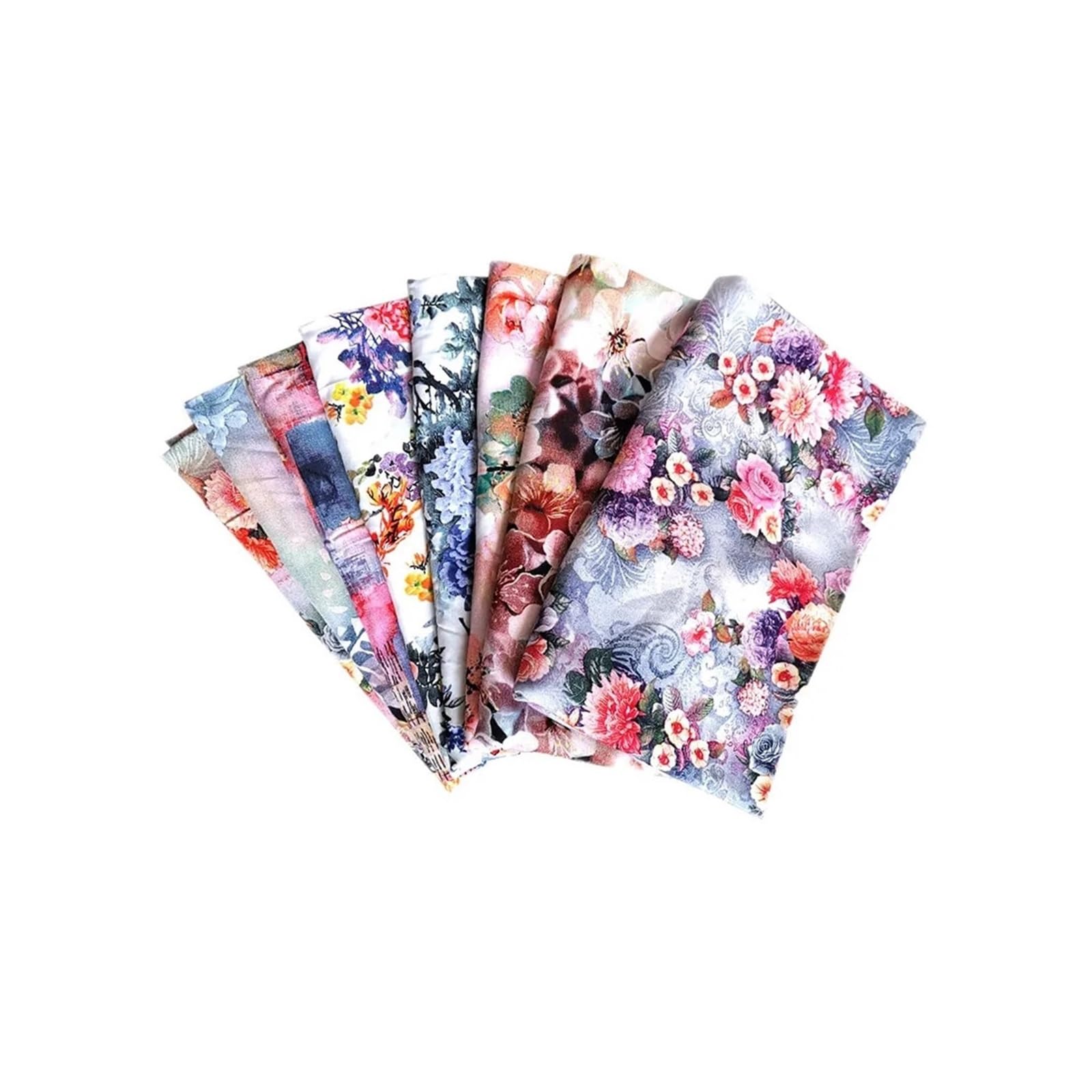 Tela Estampada Tela de rayón estampada verano por metros, costura tela floral suave y cómoda(1)