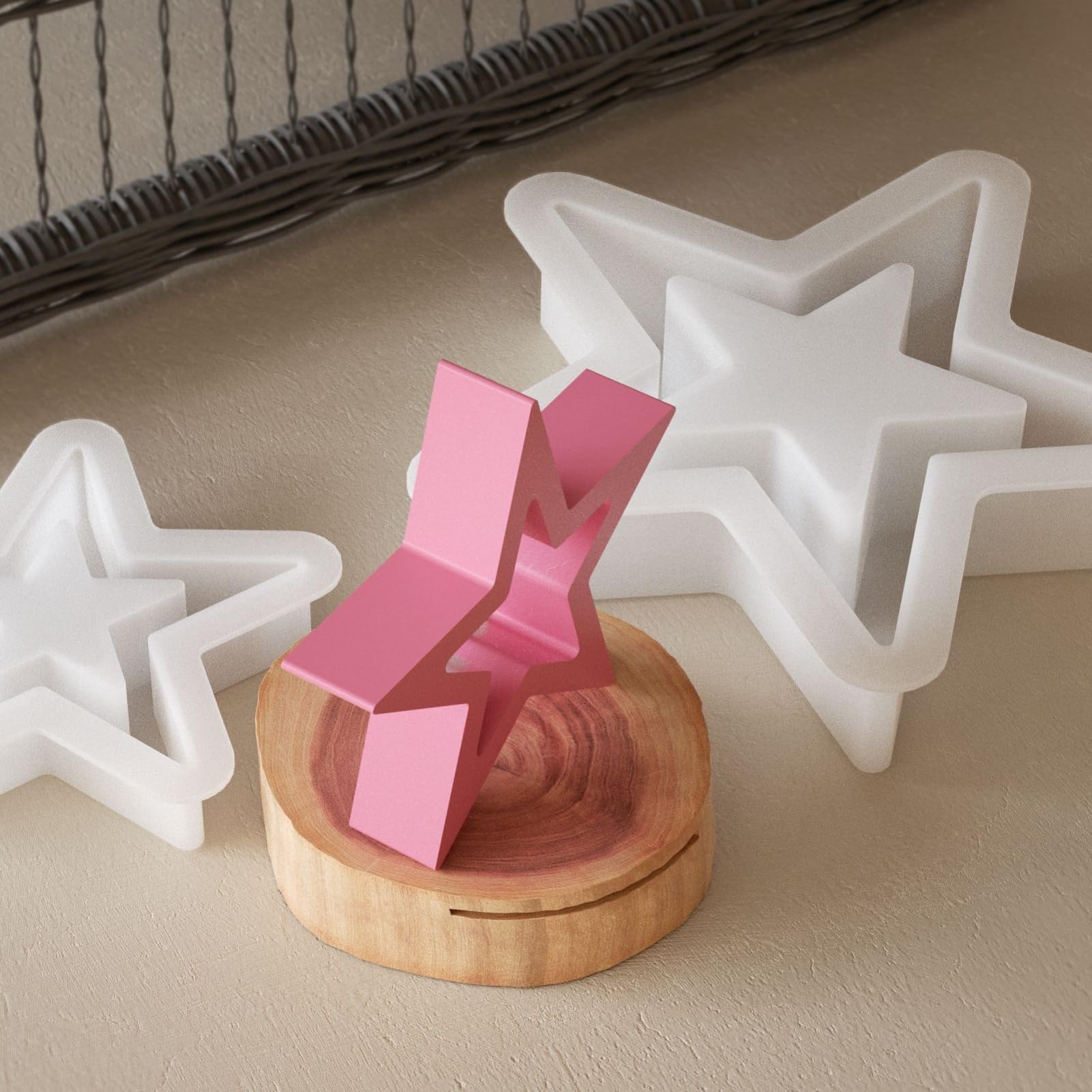 Weihnachten Silikonform Tablett - Gießform Für Harz & Gips