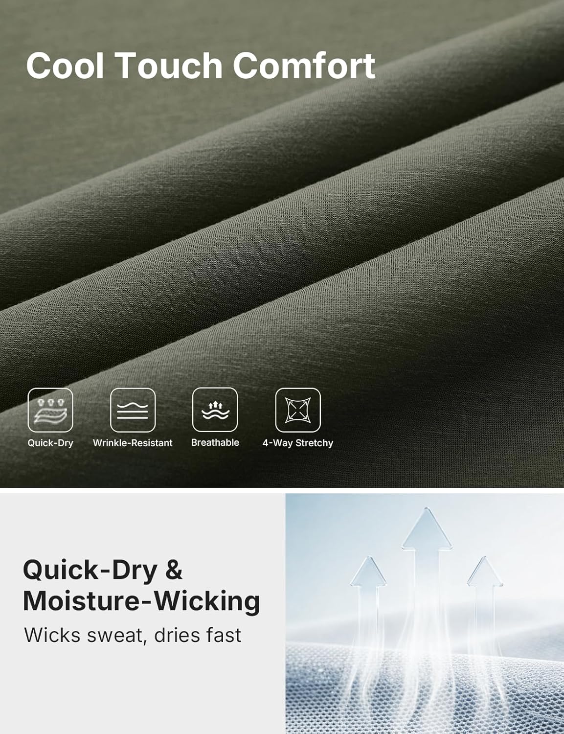 K-Swiss Men's Tennis T-Shirt - Silky Soft Breathable Athletic Graphic Tee Casual Workout Shirt