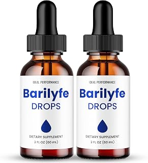 Barilyfe Drops, Official Barilyfe Supplement Droppers - Maximum Strength, All Natural Keto Liquid Formula to Sustain Active Lifestyle & Fitness Goals, Premium Bari Lyfe Drops Advanced Reviews (2 Pack)