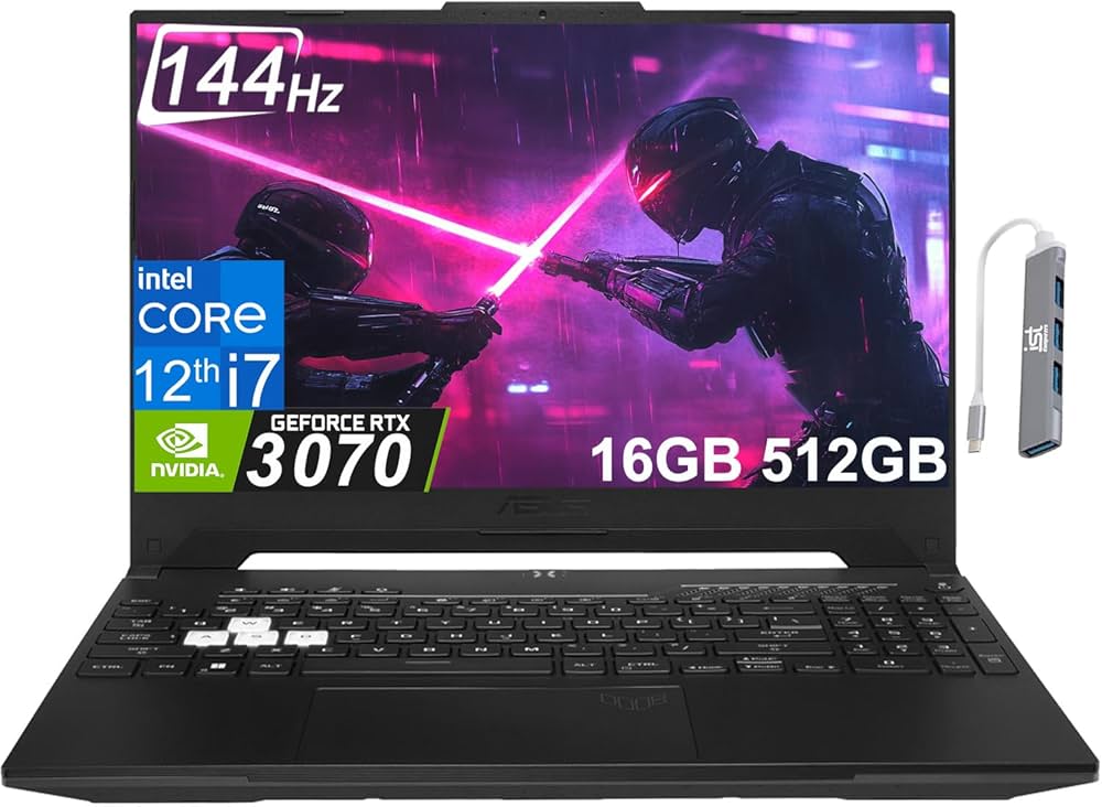 ASUS TUF Dash F15 Gaming Laptop (15.6
