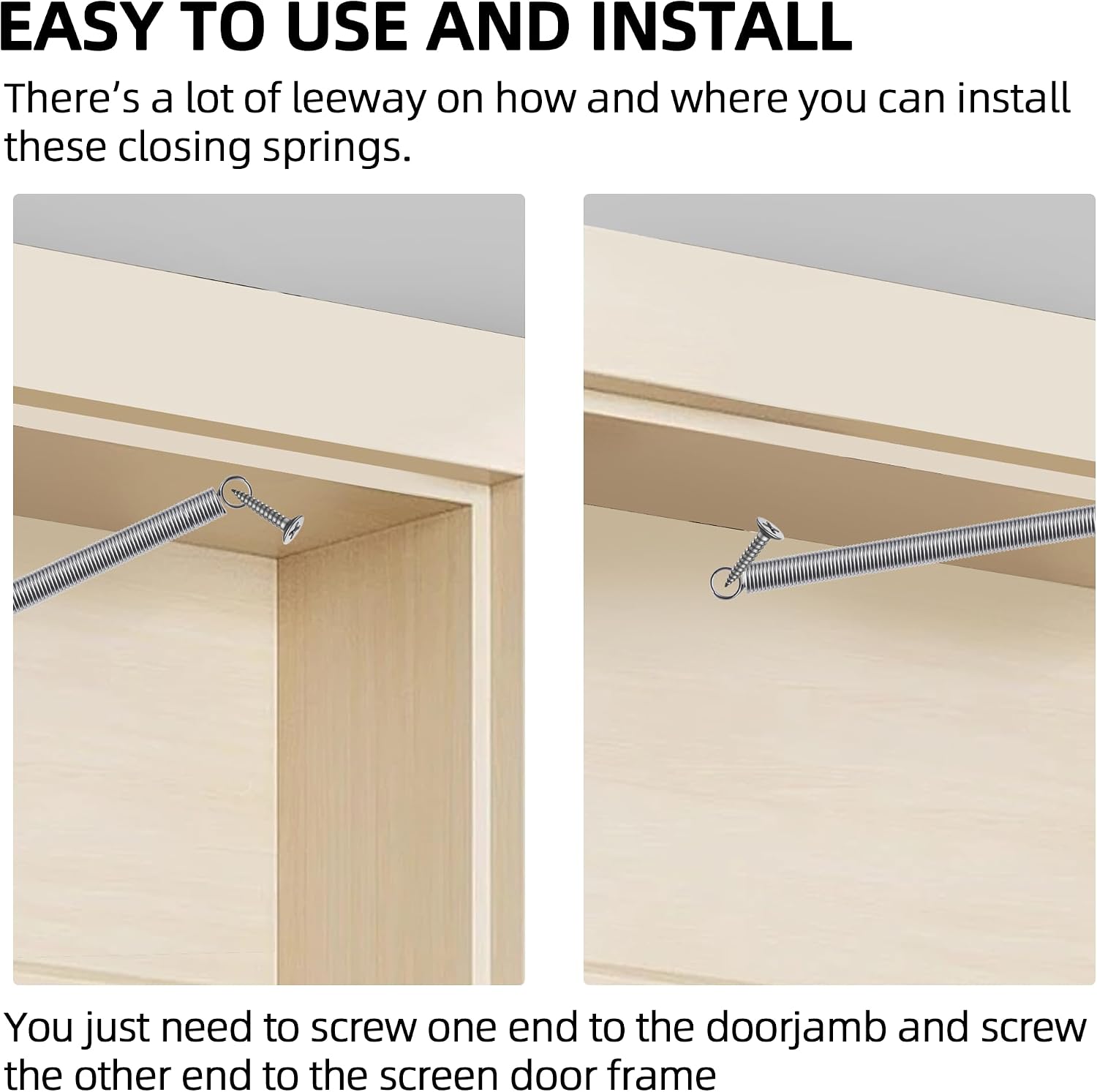  RV Screen Door Spring Kit for RV Screen Door thumbnail