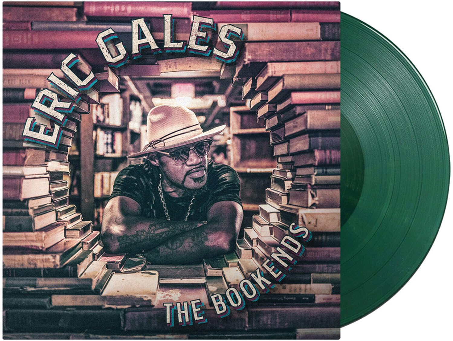 ERIC GALES - The Bookends (2026) NEW SEALED GREEN VINYL LP. BLUES LP (Mascot)