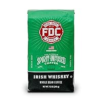 Vista 130 de Fire Department Coffee - Café de vainilla bourbon - Devuelve a los bomberos - Grano entero con infusión de vainilla y bourbon - Sin alcohol