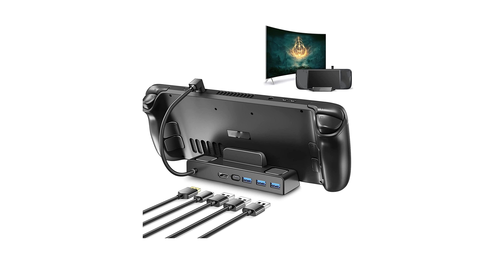 Amazon.co.jp: Vomeko RGB Steam Deck ドック - 4K@60Hz HDMI