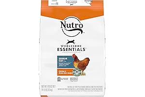 Nutro Dry Cat Food: Senior Indoor Natural Chicken & Brown Rice Formula