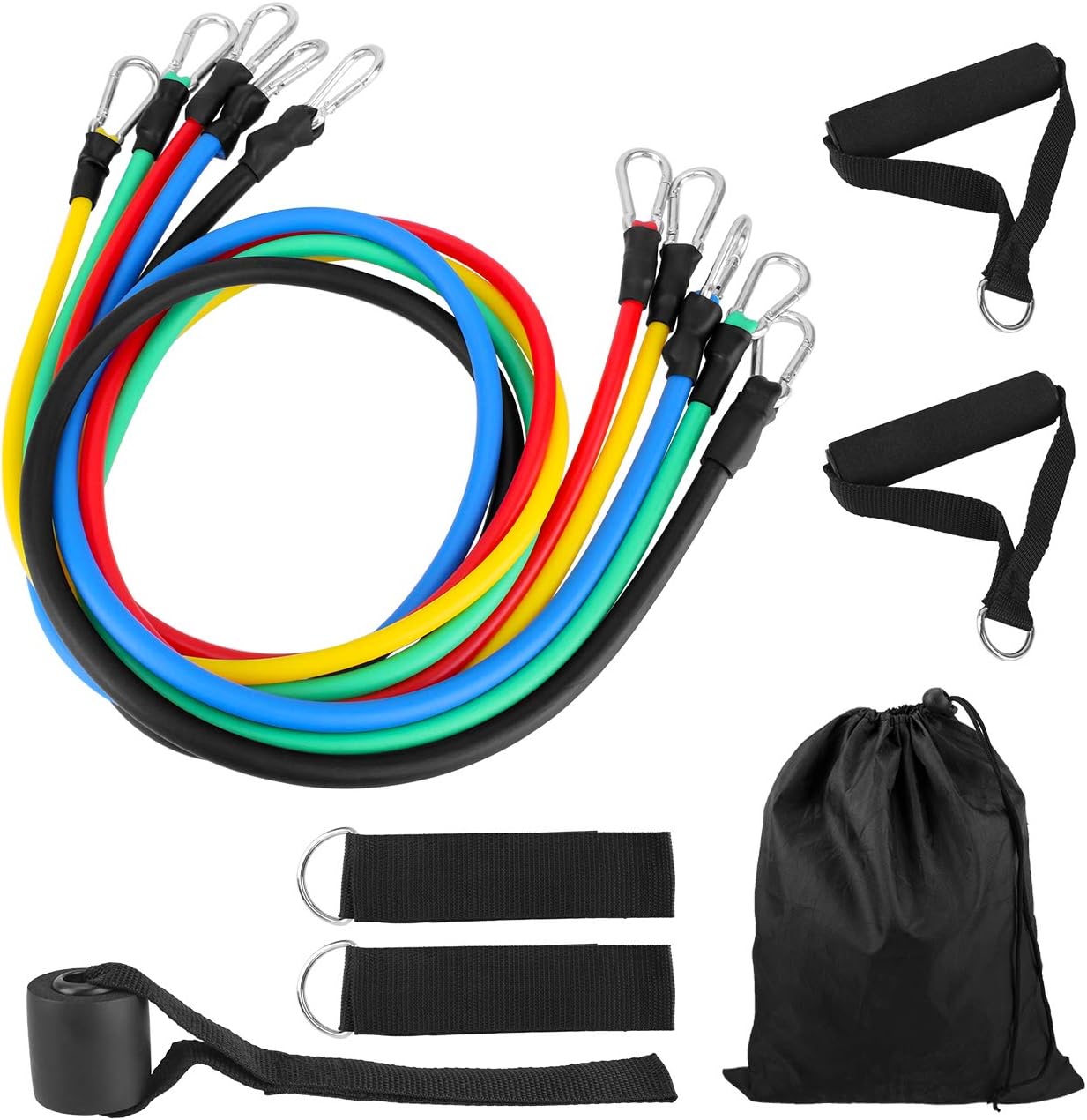 Maryya Resistance Bands Set 11PCS Resistance Bands with