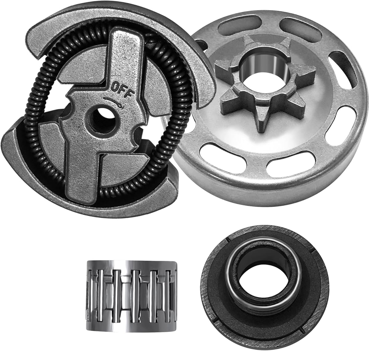 435 Chainsaw .325" -7T Clutch Drum Bell Rim Sprocket Bearing Kit