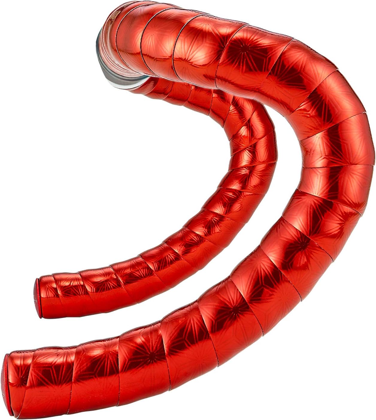 Supacaz – Bicycle Bar Tape [Length 2160 mm x Width 30 mm] +Plugs – Prizmatik Tape (Red)