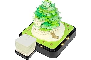 Green Tree 3D Desk Calendar