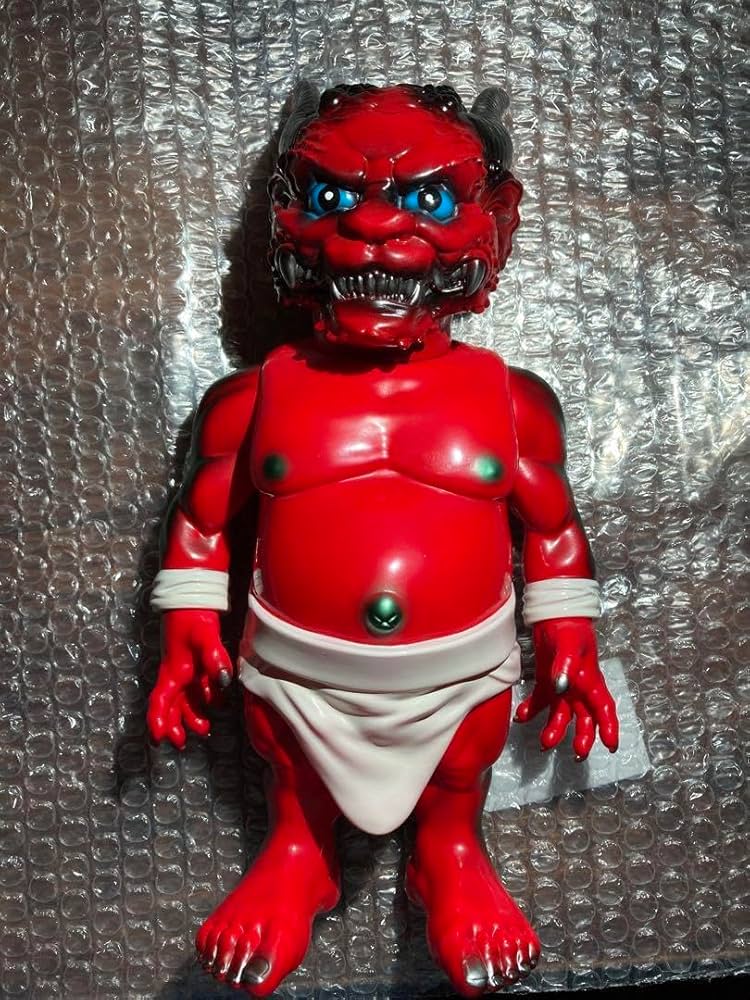 安楽安作 酒呑童子 ソフビ フィギュア 安楽安作 酒呑童子 ソフビ フィギュア