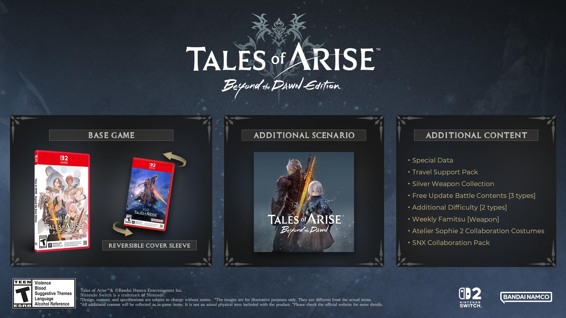Tales of Arise: Beyond the Dawn Edition - Nintendo Switch 2 - Very Good - Used Game - Image 3