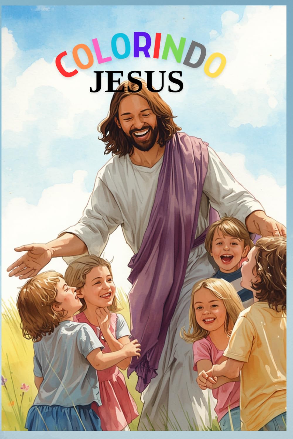 Desenhos para colorir, Cristão, Jesus, Animais e Crianças. Com 75 folhas!