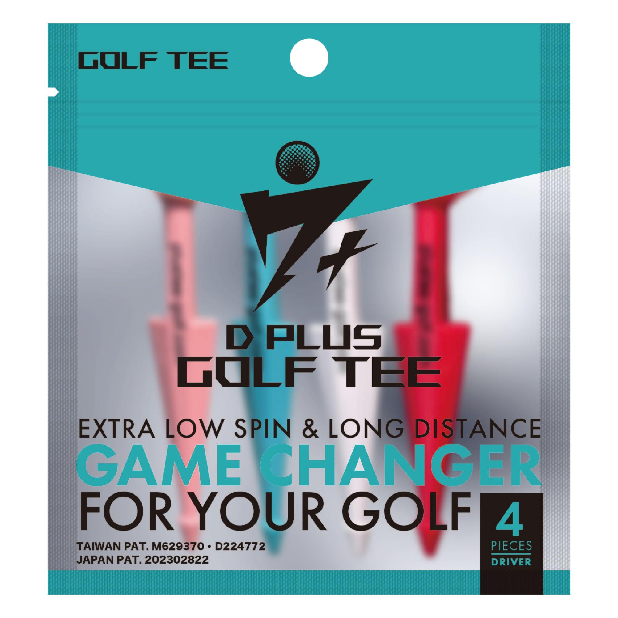 Deep Plus Golf Tees for Drivers (Pack of 4) : Sports & Outdoors
