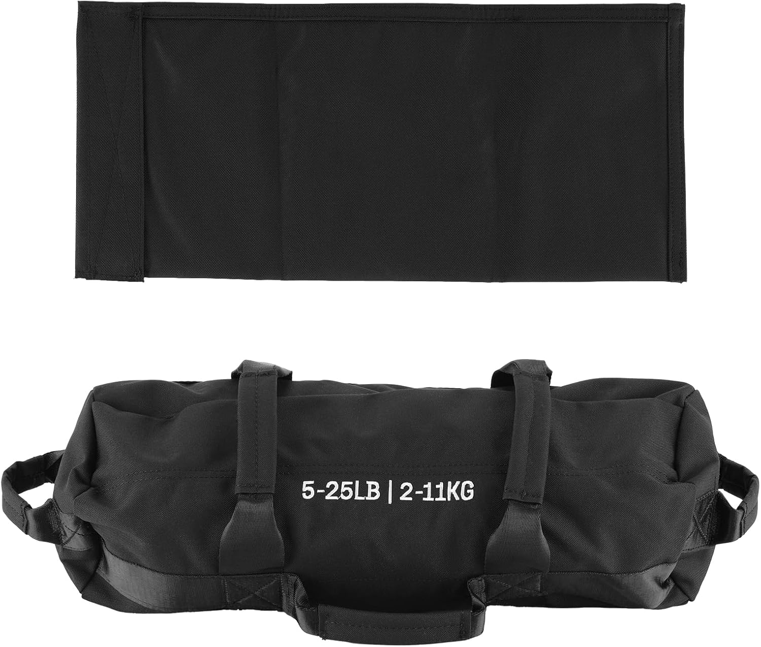 Sandbags for Workout,Adjustable Sand Bags for Fitness,Yoga, Strength Training and Full-Body Workouts,Black
