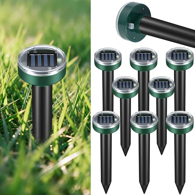 Ultrasonic Solar Mole Repellent