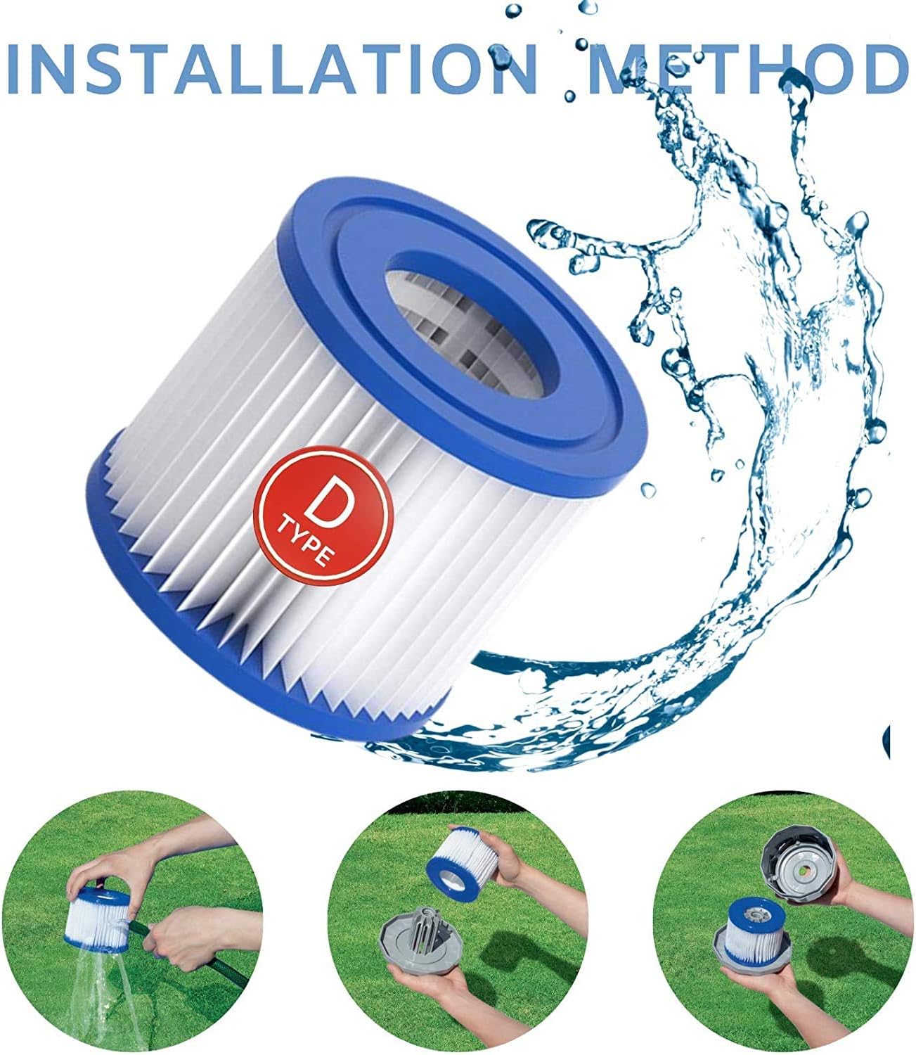 Filtro Tipo I Summer Waves 2 Pack - Cartucce Ricambio Originali